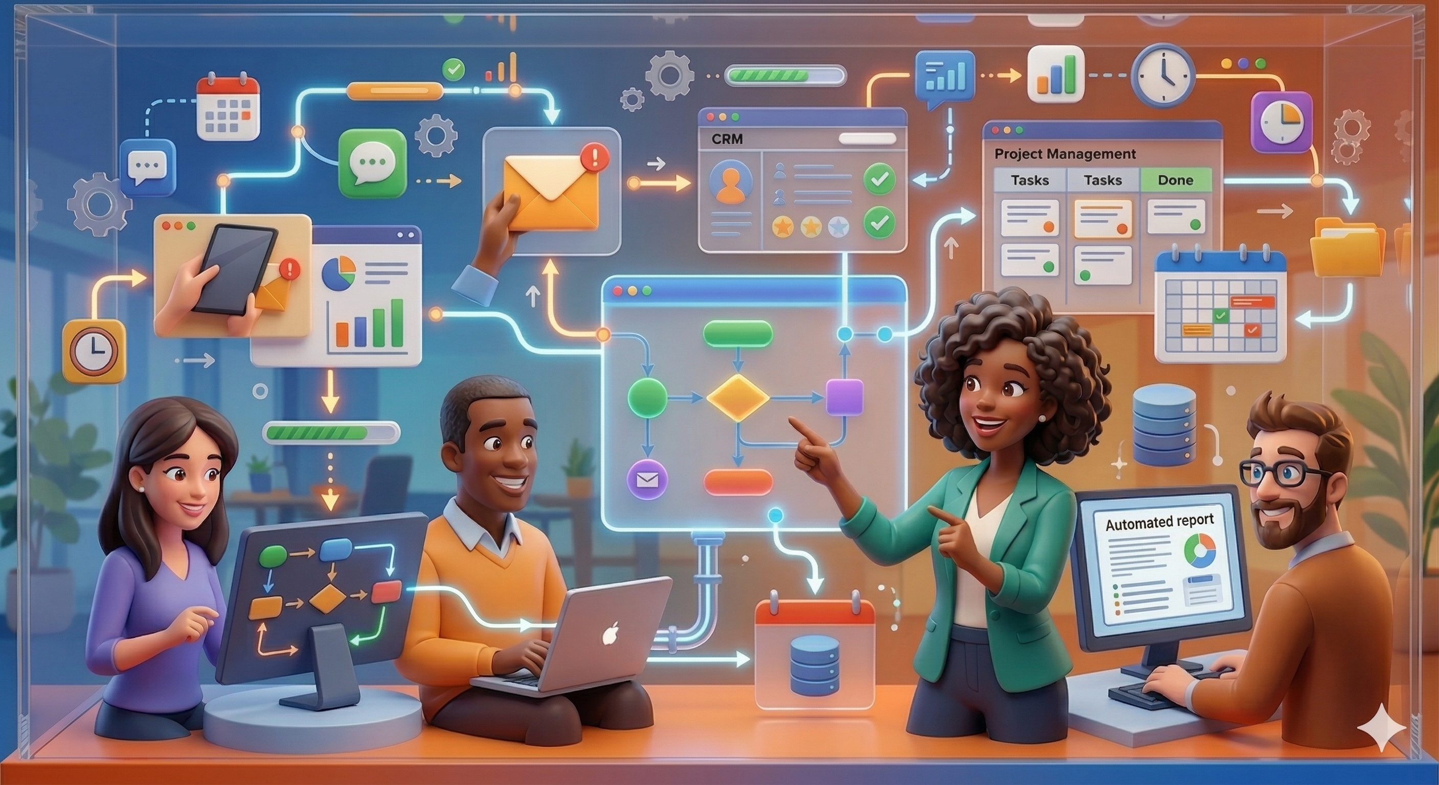 Automatización en acción